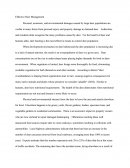 Persausive Essay - Deer Management