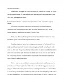 Presidential Speech