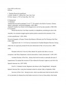 Ap Theodore Rosevelt Outline and Evaluation