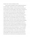 Presentation: Kant's Groundwork of the Metaphysics of Morals
