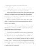 Effect of Temperature on an Enzyme Controlled Reaction