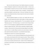 Characterization of Lady Macbeth