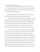 Hamlet Coursework