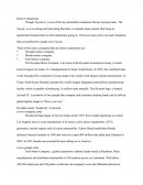 Toyota Competitive Analysis