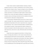 Strategic Human Resource Management