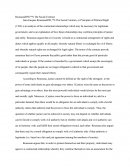 Rousseau Contract Theory