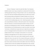 Frankenstein Book Report Essay