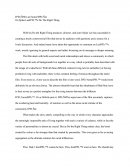 Essay on Do the Right Thing