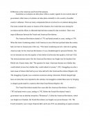 Differences in the American and French Revolutions