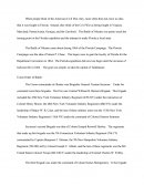 The Battle of Olustee