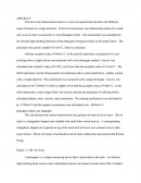 Physics Lab Report