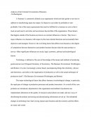Analysis of External Environments of Business