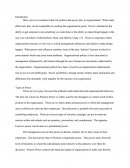 Power and Politics