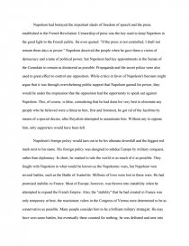 an essay on reasons of napoleons defeat Disclaimer: free essays on history: european posted on this site were donated by anonymous users and are provided for informational use only the free history: european research paper (reasons for napoleon's defeat essay) presented on this page should not be viewed as a sample of our on-line writing service. an essay on reasons of napoleons defeat Disclaimer: free essays on history: european posted on this site were donated by anonymous users and are provided for informational use only the free history: european research paper (reasons for napoleon's defeat essay) presented on this page should not be viewed as a sample of our on-line writing service.