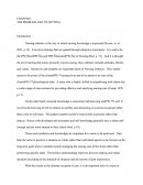 Effects of Previous Hospitalization on the Attitude Problems of Staff Nurses of Nueva Ecija Good Samaritan General Hospital