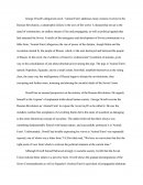 George Orwell's Allegorical Novel Animal Farm