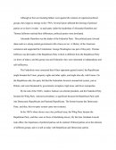 The Development of Political Parties and the Significance of the Missouri Compromise