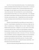 The Relations Between Britain and Its American Colonies