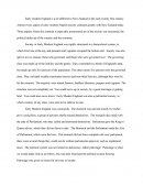 Important Aspects of Early Modern English Society