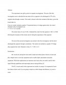R.C Time Constant