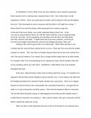 Huck Finn Essay - Dynamic Characters