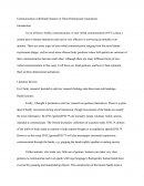 Communication with Hand Gestures in Three Dimensional Software