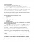 Charter Ground Rules