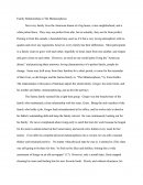 Family Relationships in the Metamorphosis