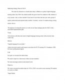 Marketing Strategy Plan for Ukce