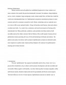 Advantages of Globalization