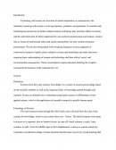 Scence Technology and Society