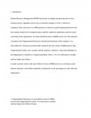 Organisational Structure Is a More Effective Focus of Hrm
