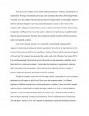 The Coca-Cola Company - Market Overview Paper