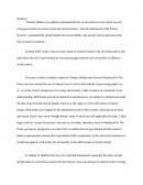 Role of Government as a Socializing Agent and the Role of Morality in Effective Social Control