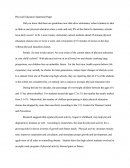 Physical Education Statement Paper