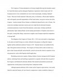 In What Ways and to What Extent Did the Aims and Policies of the Great Powers in the Vienna Settlement Shape Europe Until 1852?