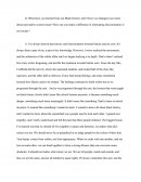 Black History Unit Opinion Essay