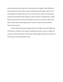 Static And Dynamic Characters Of The Crucible Essay Static And Dynamic Characters Of The Crucible Essay