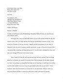 Letter of Complaint Bill Inquiry