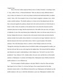 Tragedy Essay