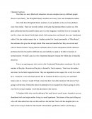 The Glass - Character Analysis