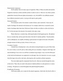 Comparative Essay - Plants and Animal Systems