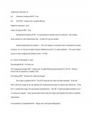 Chemical Anaylses of Iron