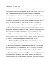 Topics For Descriptive Essays For College Andrew Jackson The Sharp Knife Essay Zoom Example Photo Essay also Rainy Season Essay Andrew Jackson Essay Andrew Jackson Essay Paul Revere Essay Paul Any Topic Essay Scholarships