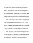 Analysis of Literature