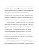 Position Paper for 2008 Democratic Presidential Candidate Barak Obama