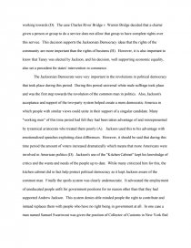 Реферат: DBQ On Jacksonian Democrats Essay Research Paper Реферат: DBQ On Jacksonian Democrats Essay Research Paper