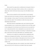 Definition Paper: Normal