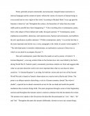 Analyse the Ways in Which the Work of Two Contemporary British Poets Respond to and Examine Historical Characters and Events That Took Place in the First Half of the Twentieth Century.