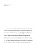 Personal Perspective Paper